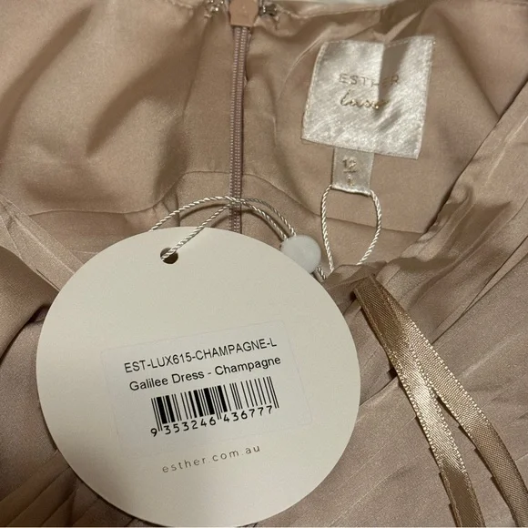 NWT Esther & Co. Luxe Galilee Dress - Picture 7 of 9